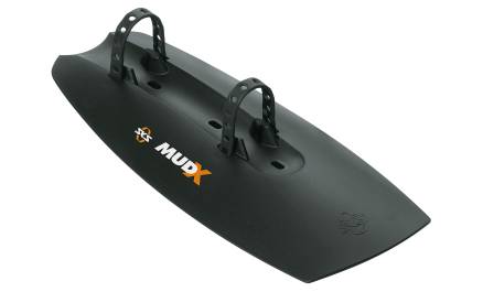 Stumpskærm SKS Mud-X sort front tskrårør