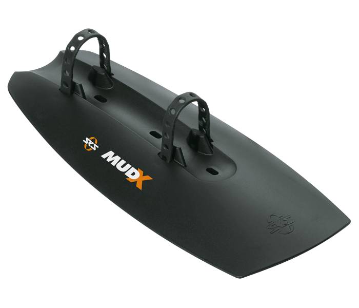 Stumpskærm SKS Mud-X sort front tskrårør