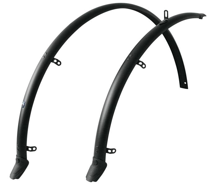 Skærmsæt SKS Bluemels 700c x 35mm Olympic Racer matsort inkl. stivere
