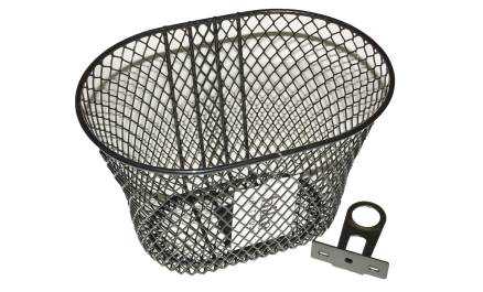 Kurv For 12in-16in-18in sort fastmonteret 25x18x18 cm