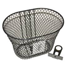 Kurv For 12in-16in-18in sort fastmonteret 25x18x18 cm