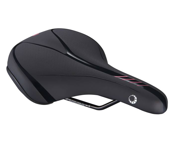 Sadel Bike Attitude Dame D2 SortPink VL6310 PU