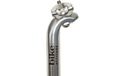 Sadelpind Bike Attitude 26,4 x 350 mm Sølv Hi Polish (Gubi)