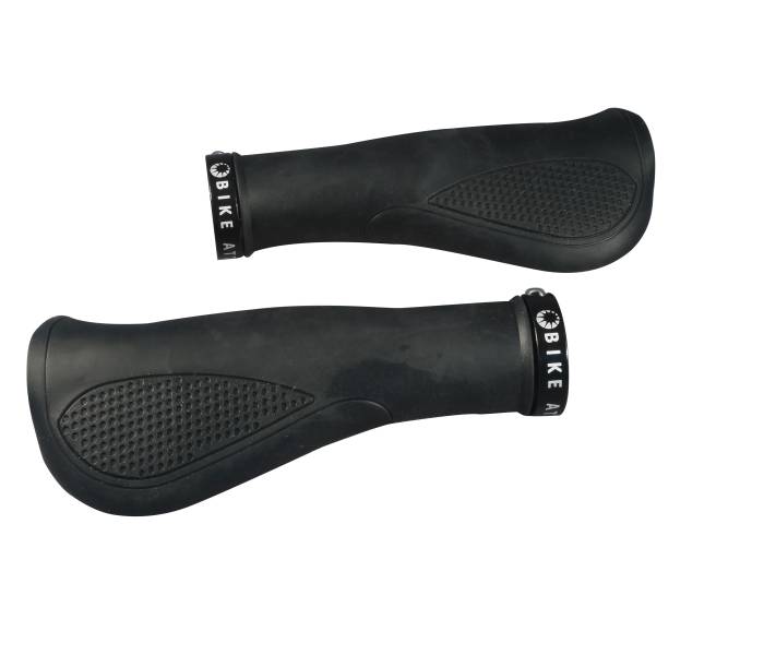 Håndtag Bike Attitude Kraton Ergo 139,5 mm Lukket ende Med Sort Spændering