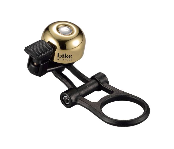 Klokke Bike Attitude Messing til Top Cap montering