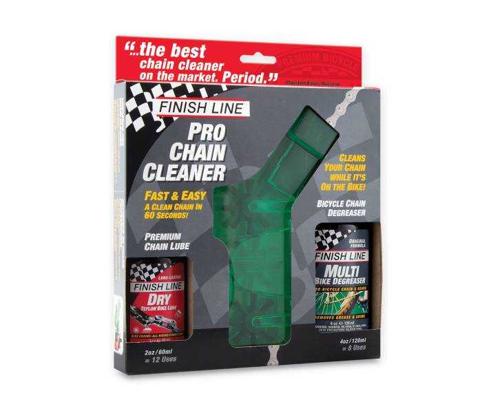 Kæderenser Finish Line Kit inkl. 120ml degreaser & 60ml olie