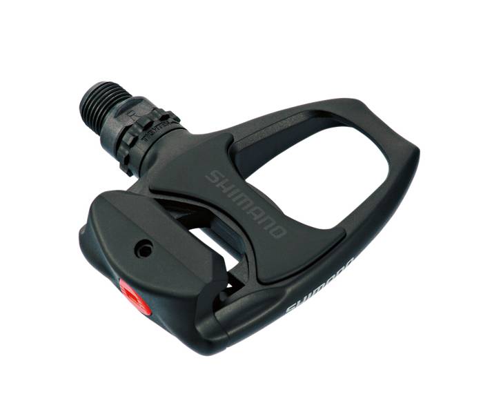 Pedal Shimano R540 SPD-SL sort inkl. SMSH11 klampe PDR540