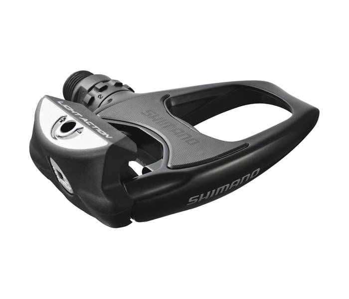 Pedal Shimano R540 SPD-SL blød fjeder sort inkl. SMSH11 klampe PDR540